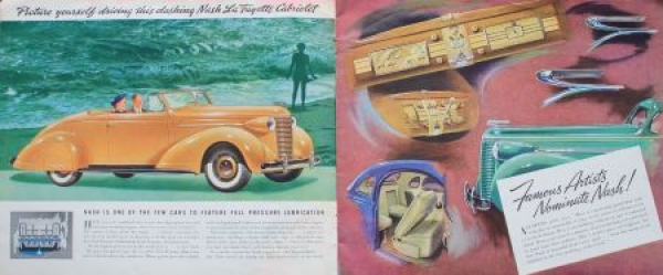 Nash Modelprogram 1938 "Great News from Nash" Carbrochure (8275)